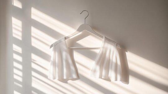 Sublimez votre garde-robe professionnelle avec des Cintres Bois Classique Blanc